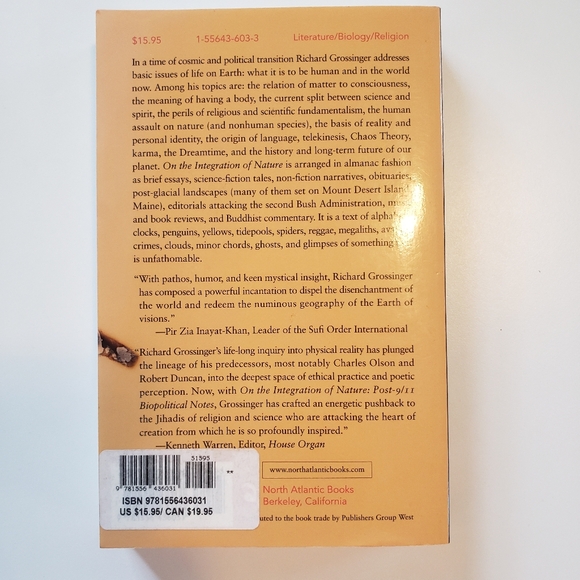 On the Integration of Nature Post 9-11 Biopolitical Notes Richard Grossinger - Picture 2 of 16